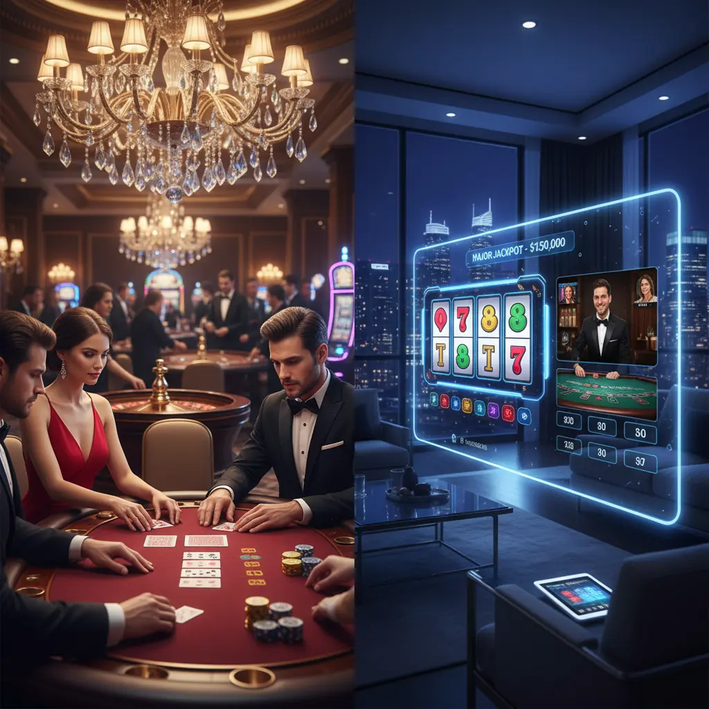 Vibrant Virtual Vegas